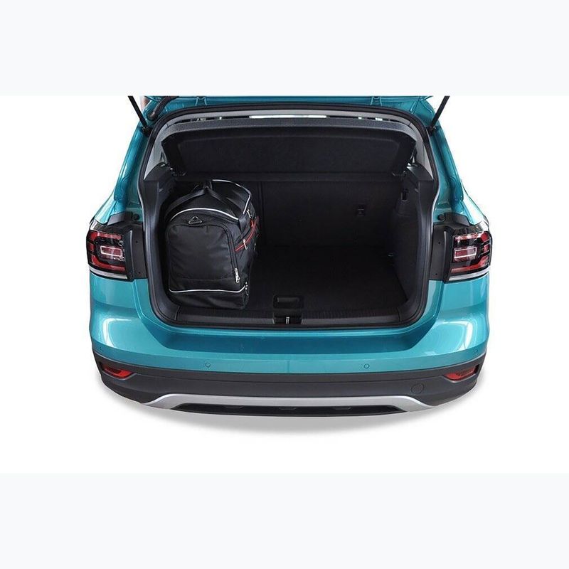 KJUST Volkswagen T-Cross 2018+ luggage compartment bag set 3 pcs black. 16