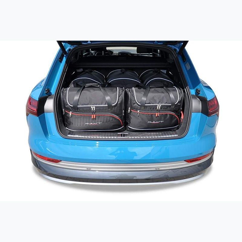 KJUST Audi E-Tron Suv trunk bag set 2019-2023 5 pcs black 15