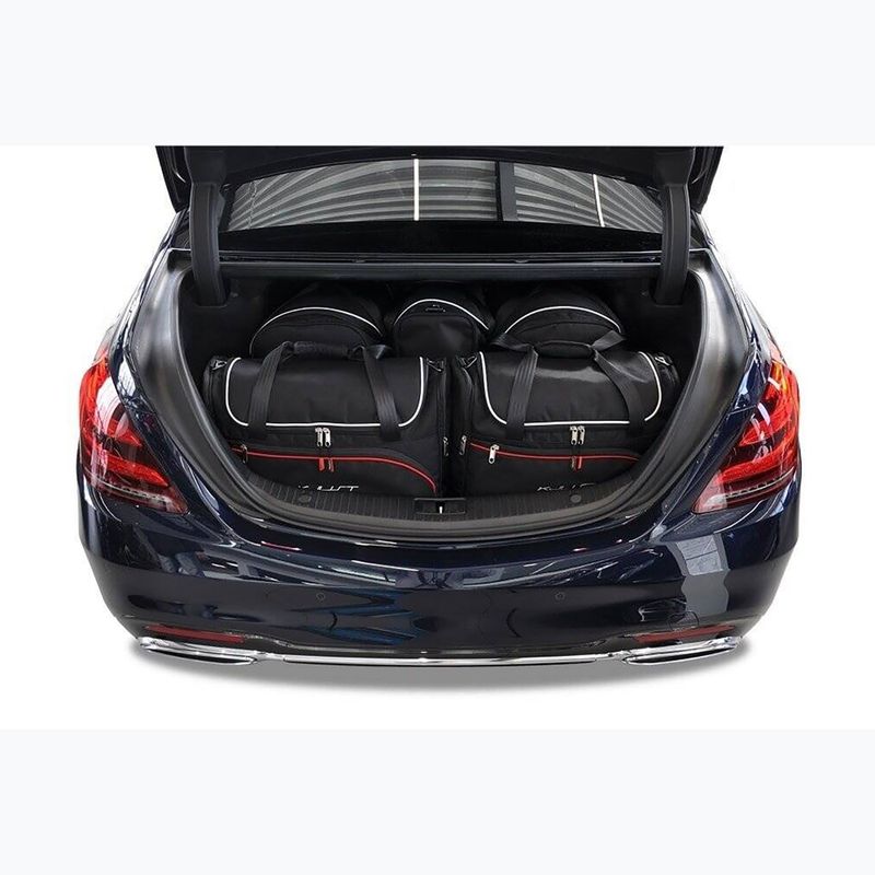 KJUST Mercedes-Benz S 2013-2020 luggage compartment bag set 5 pcs. black 13