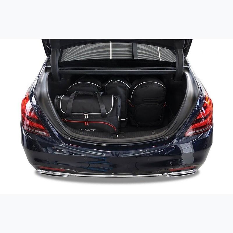 KJUST Mercedes-Benz S 2013-2020 luggage compartment bag set 5 pcs. black 14