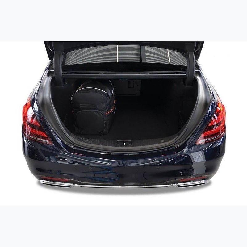 KJUST Mercedes-Benz S 2013-2020 luggage compartment bag set 5 pcs. black 17