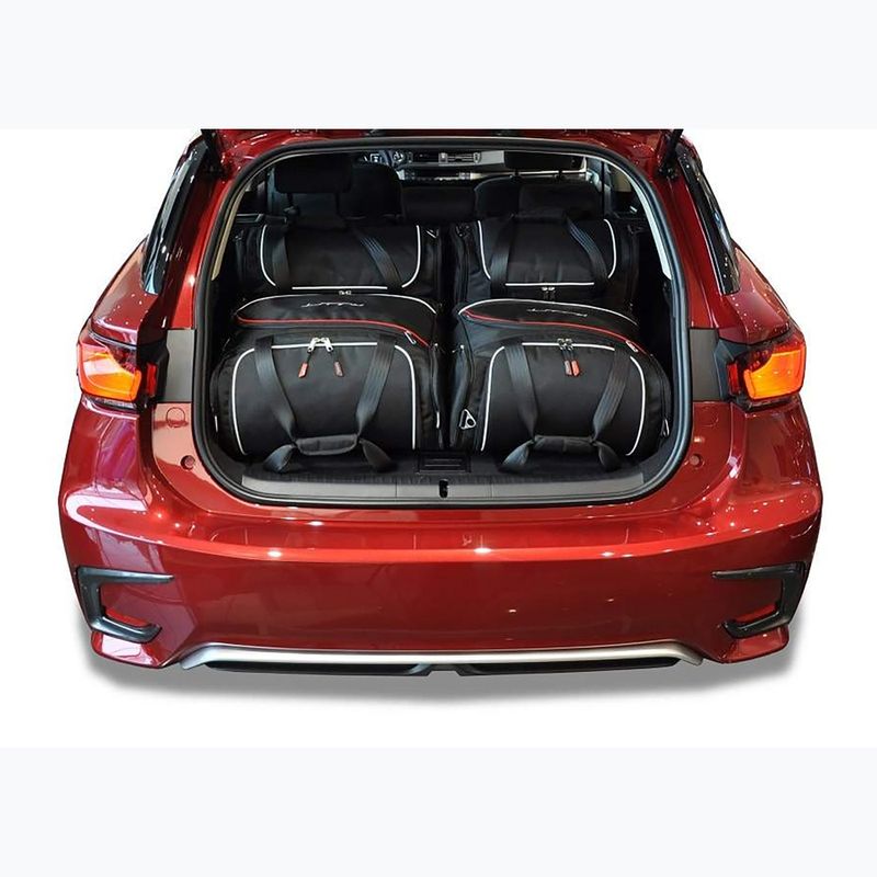 Trunk bag set KJUST Lexus Ct 2010-2021 4 pcs black 12