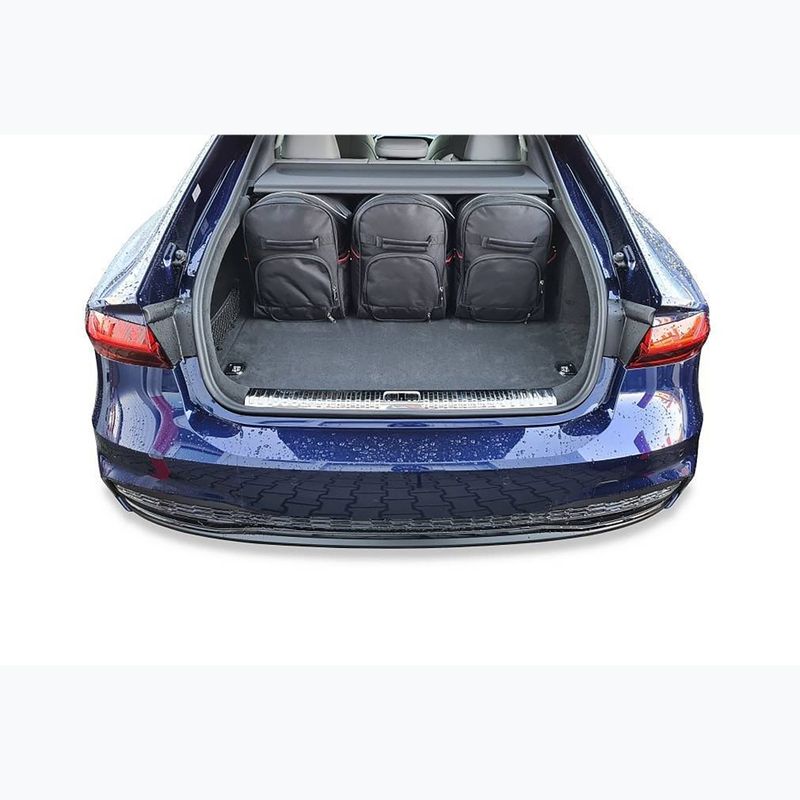 KJUST Audi A7 Phev boot bag set 2019+ 5 pcs black 16