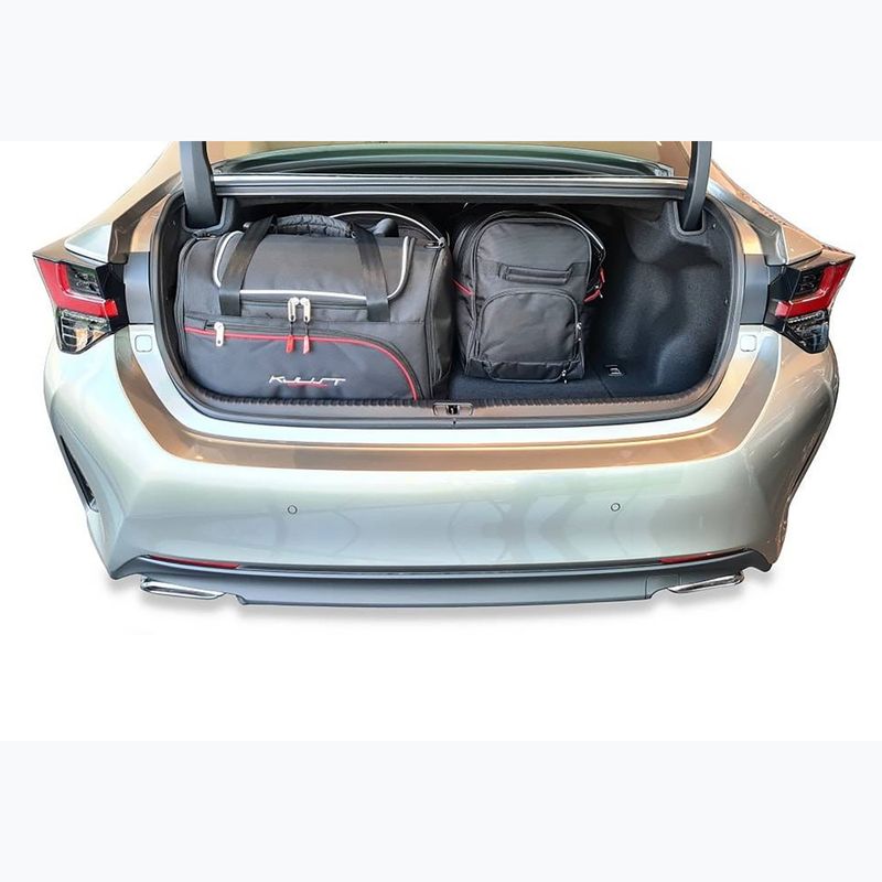 KJUST Lexus Rc boot bag set 2015-2021 4 pcs black. 15