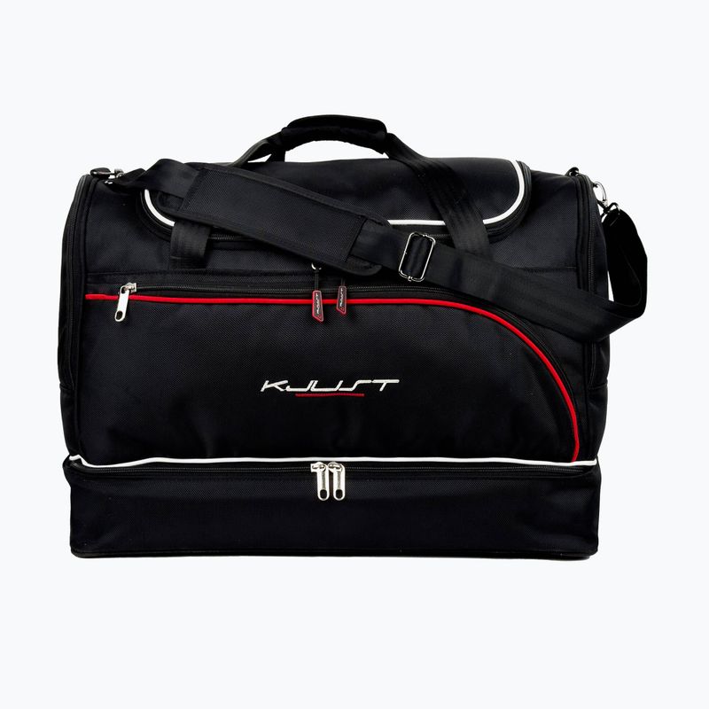 KJUST Audi A3 Sportback boot bag set 2020+ 3 pcs black 2