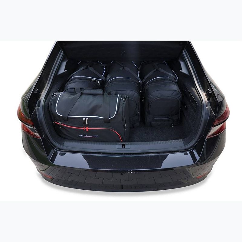 Trunk bag set KJUST Skoda Superb Iv Liftback Plug-In Hybrid 2019+ 5 pcs. black 12