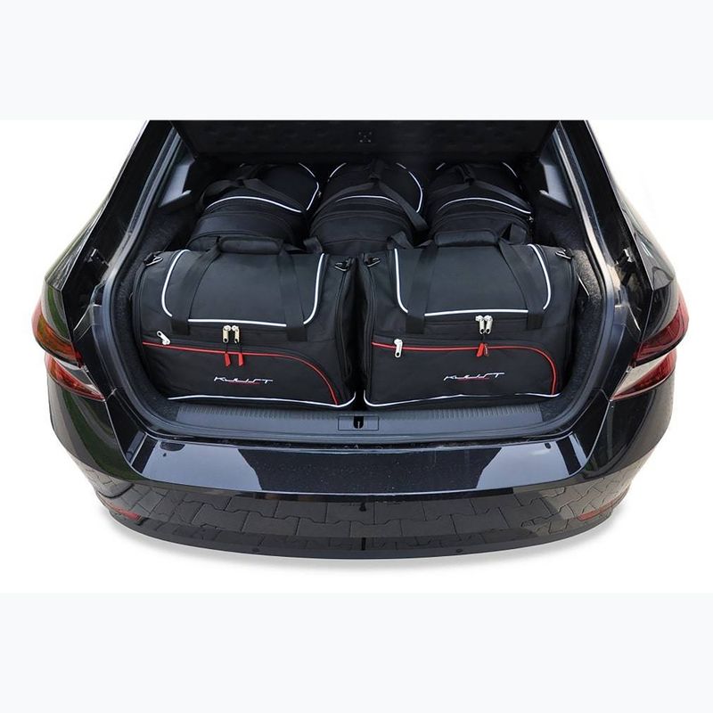 Trunk bag set KJUST Skoda Superb Iv Liftback Plug-In Hybrid 2019+ 5 pcs. black 11