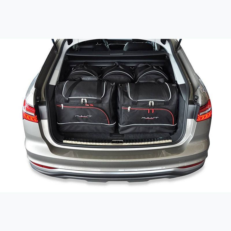 KJUST Audi A6 Allroad boot bag set 2019+ 5 pcs black 13