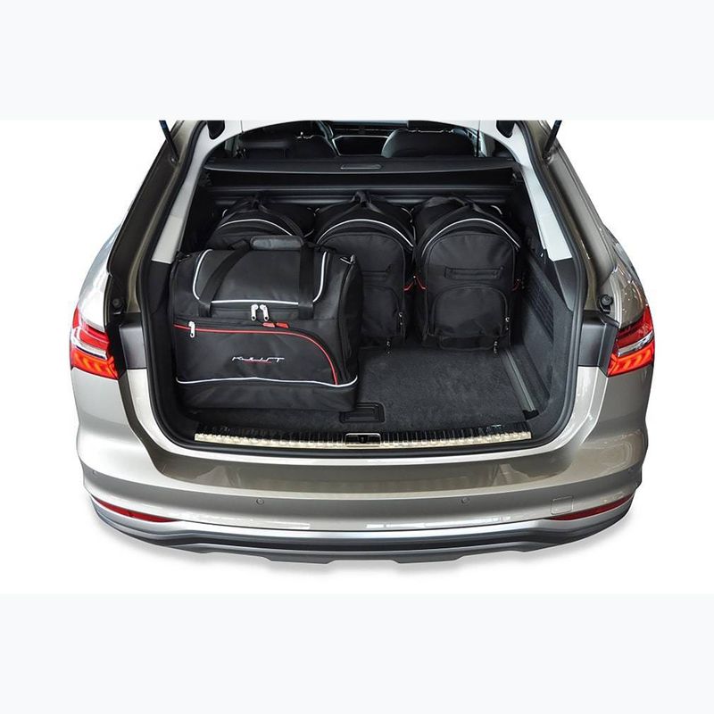 KJUST Audi A6 Allroad boot bag set 2019+ 5 pcs black 14