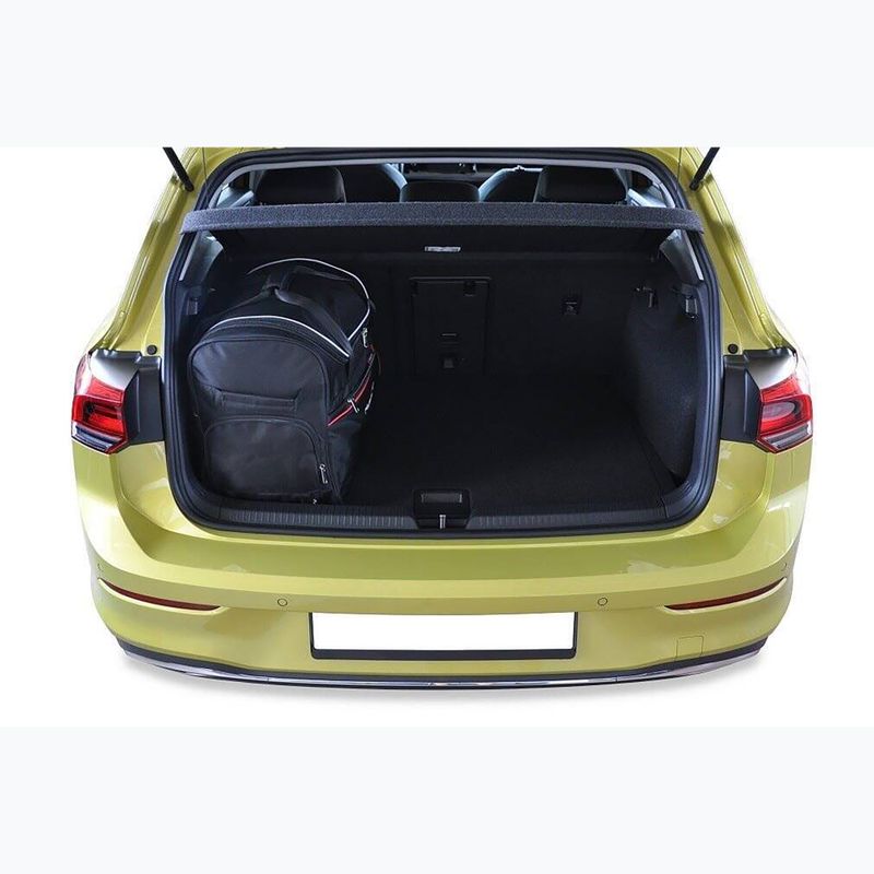 Trunk bag set KJUST Volkswagen Golf Hatchback 2019+ 3 pcs. black 17
