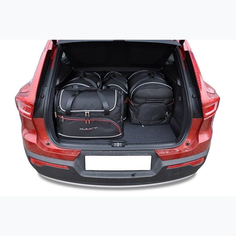 Trunk bag set KJUST Volvo Xc40 Hybrid 2019+ 5 pcs. black 16