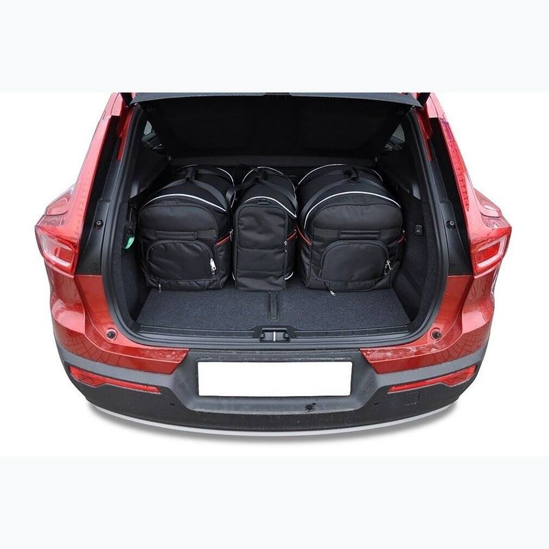 Trunk bag set KJUST Volvo Xc40 Hybrid 2019+ 5 pcs. black 17