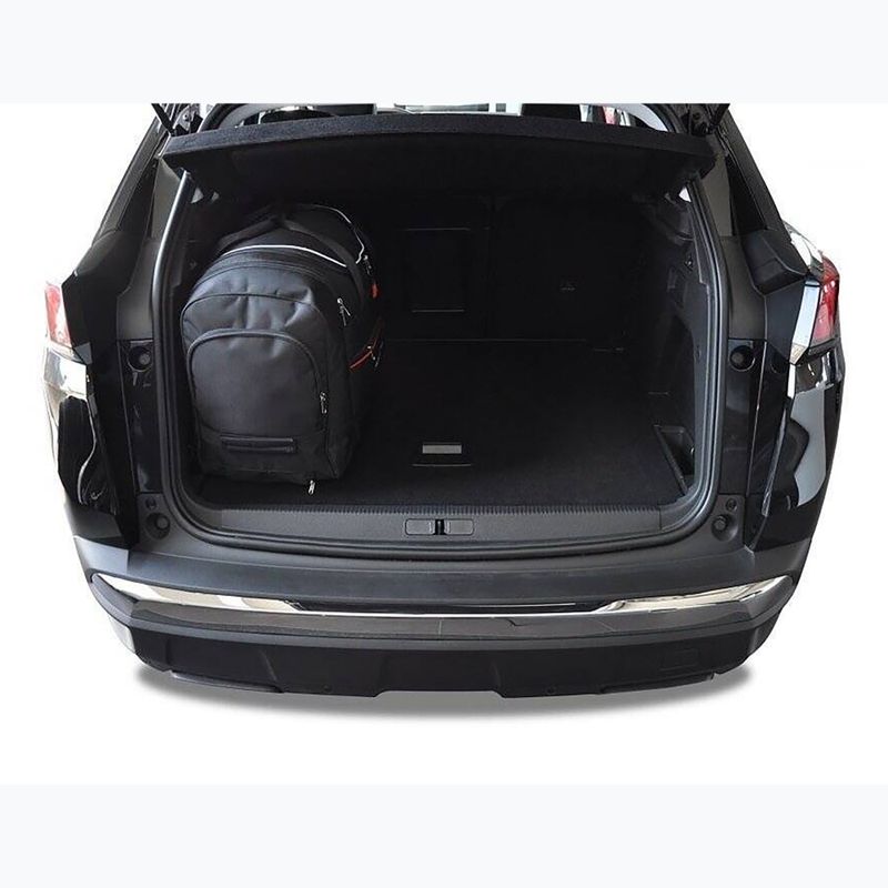 Trunk bag set KJUST Peugeot 3008 Hybrid Phev 2019+ 4 pcs. black 16