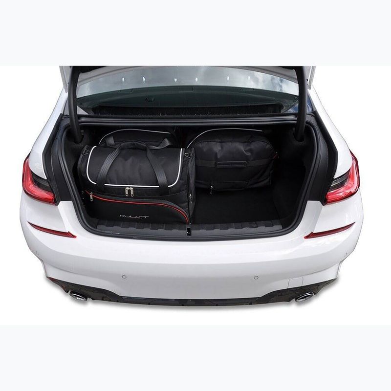 Trunk bag set KJUST BMW 3 Limousine Hybrid 2019+ 4 pcs black 15