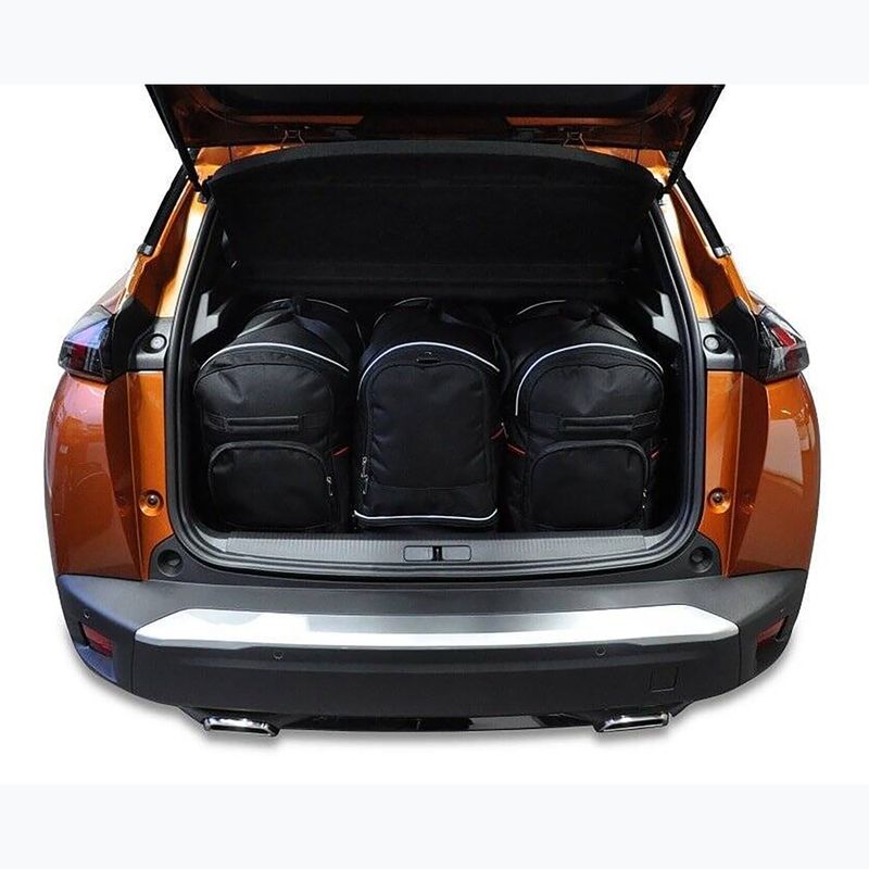 Trunk bag set KJUST Peugeot 2008 2019+ 3 pcs. black 10