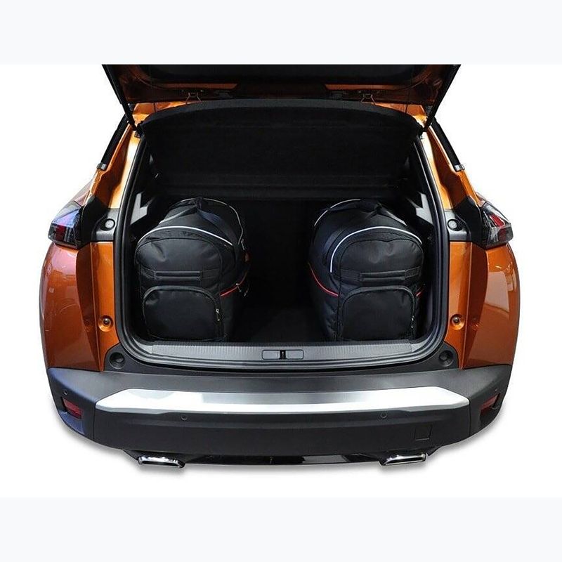 Trunk bag set KJUST Peugeot 2008 2019+ 3 pcs. black 12