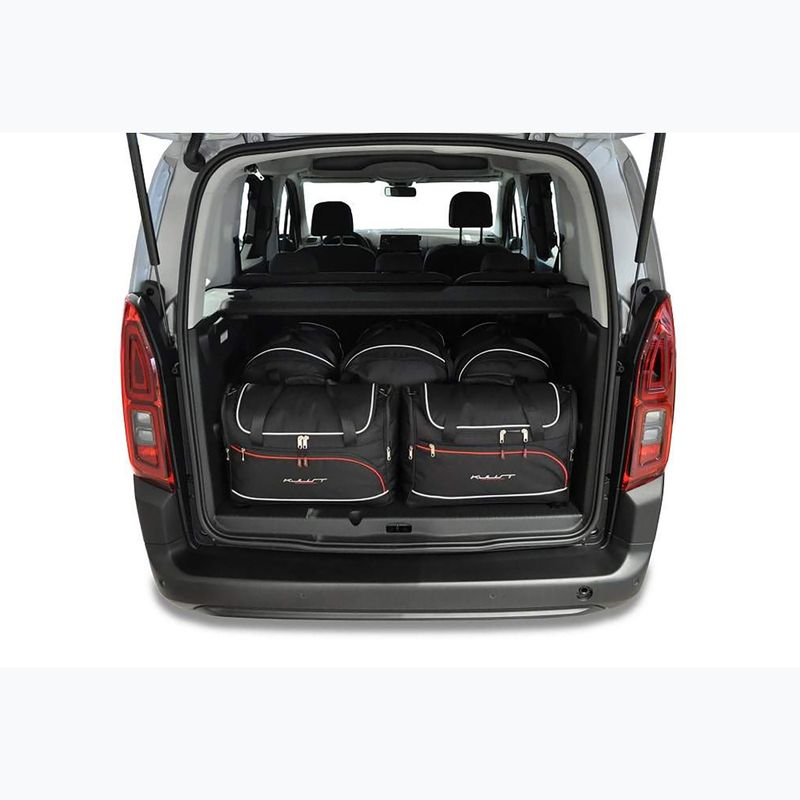 Trunk bag set KJUST Citroen Berlingo M 2018+ 5 pcs black 12