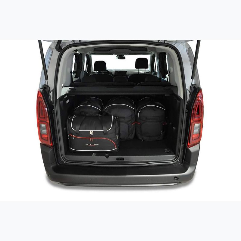 Trunk bag set KJUST Citroen Berlingo M 2018+ 5 pcs black 13