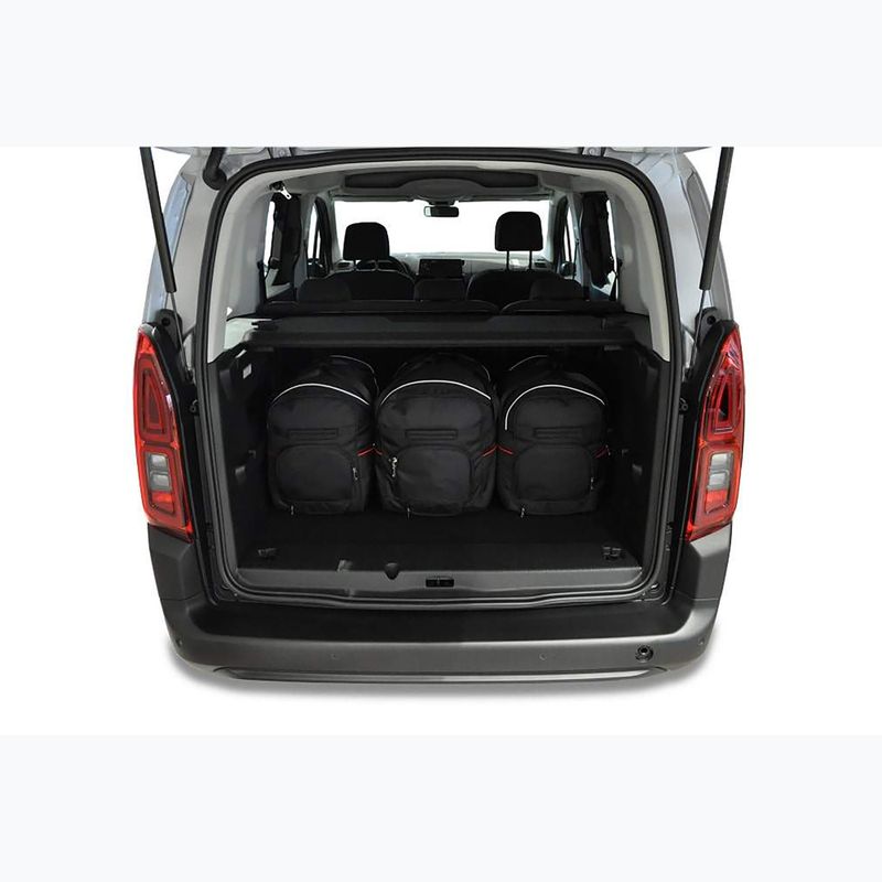 Trunk bag set KJUST Citroen Berlingo M 2018+ 5 pcs black 14
