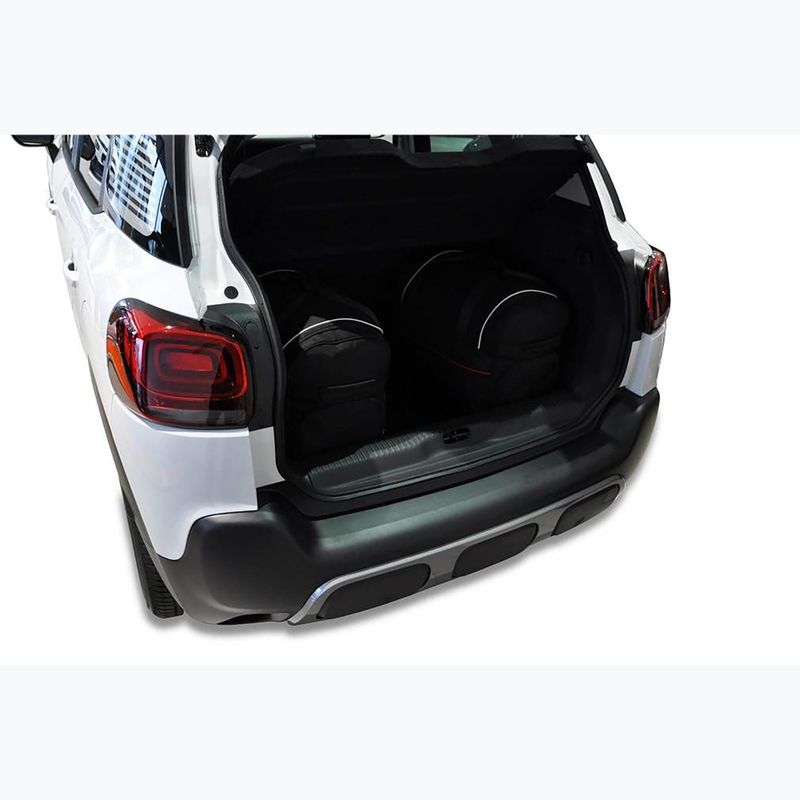 Trunk bag set KJUST Citroen C3 Aircross 2017+ 3 pcs black 14