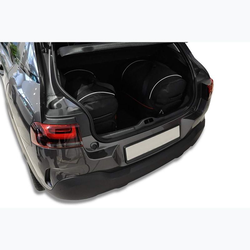Trunk bag set KJUST Citroen C4 Cactus 2017-2021 3 pcs black 15