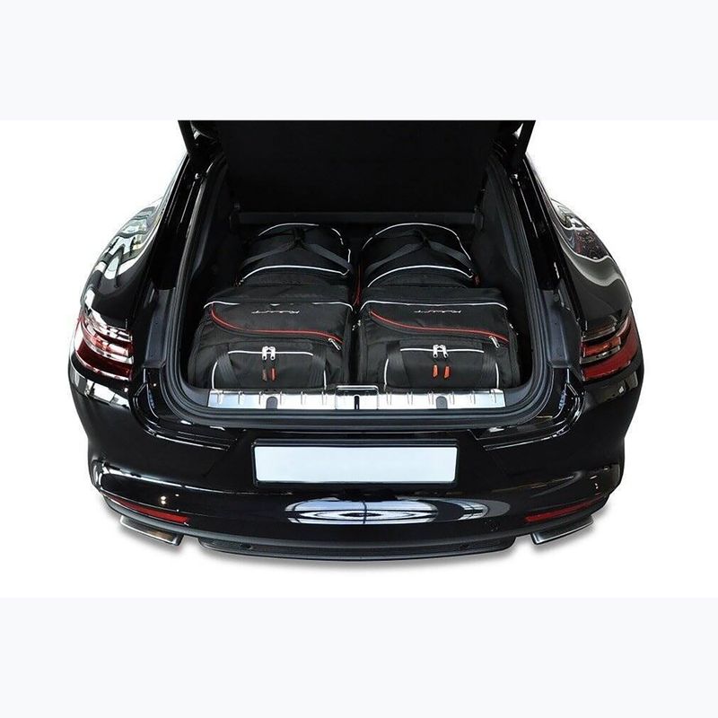 Trunk bag set KJUST Porsche Panamera 2016+ 4 pcs. czrany 12