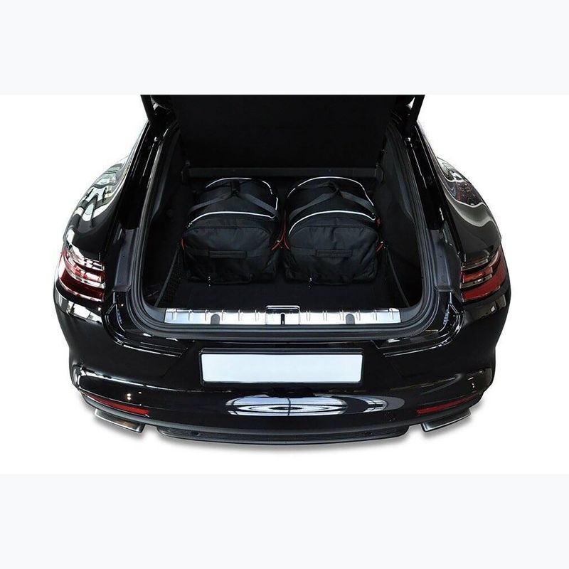 Trunk bag set KJUST Porsche Panamera 2016+ 4 pcs. czrany 14