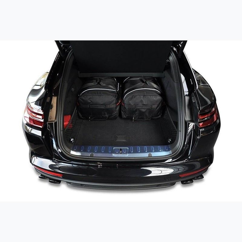 Trunk bag set KJUST Porsche Panamera St E-Hybrid 2017+ 4 pcs. black 14