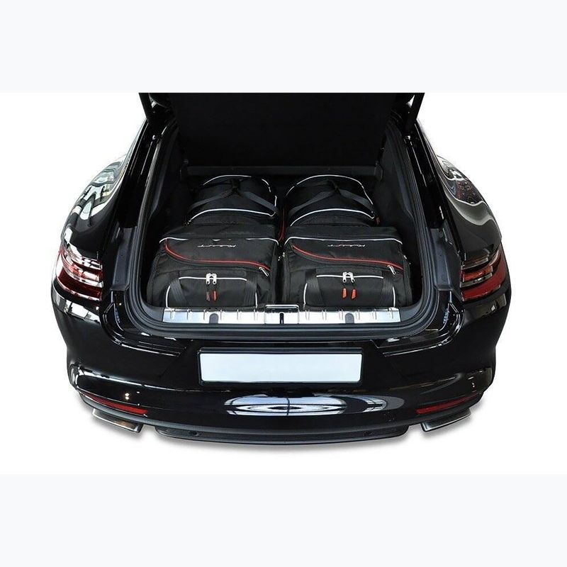 Trunk bag set KJUST Porsche Panamera E-Hybrid 2016+ 4 pcs. black 11