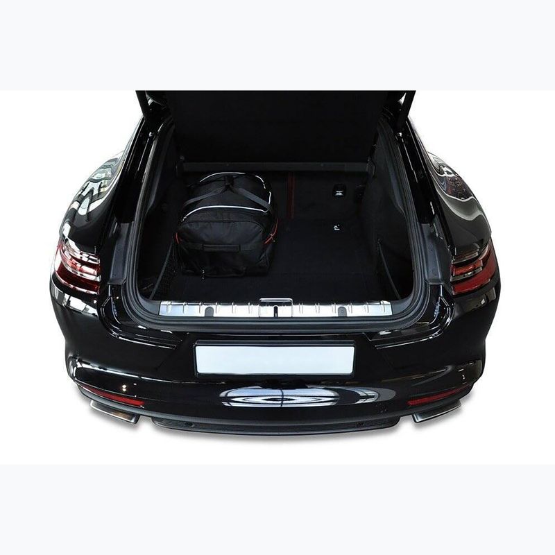 Trunk bag set KJUST Porsche Panamera E-Hybrid 2016+ 4 pcs. black 14