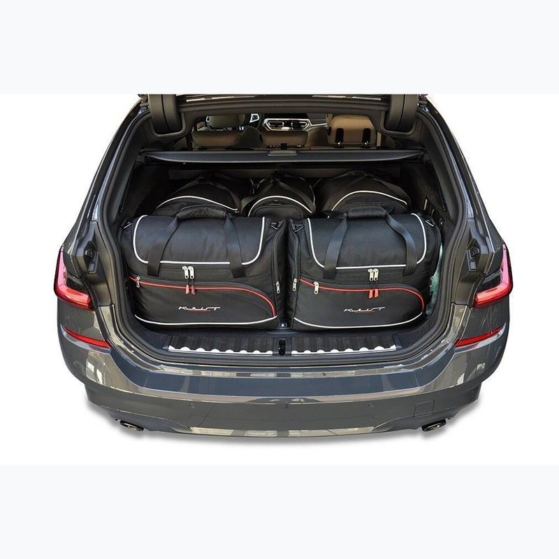 Trunk bag set KJUST BMW 3 Touring 2019+ 5 pcs black 14