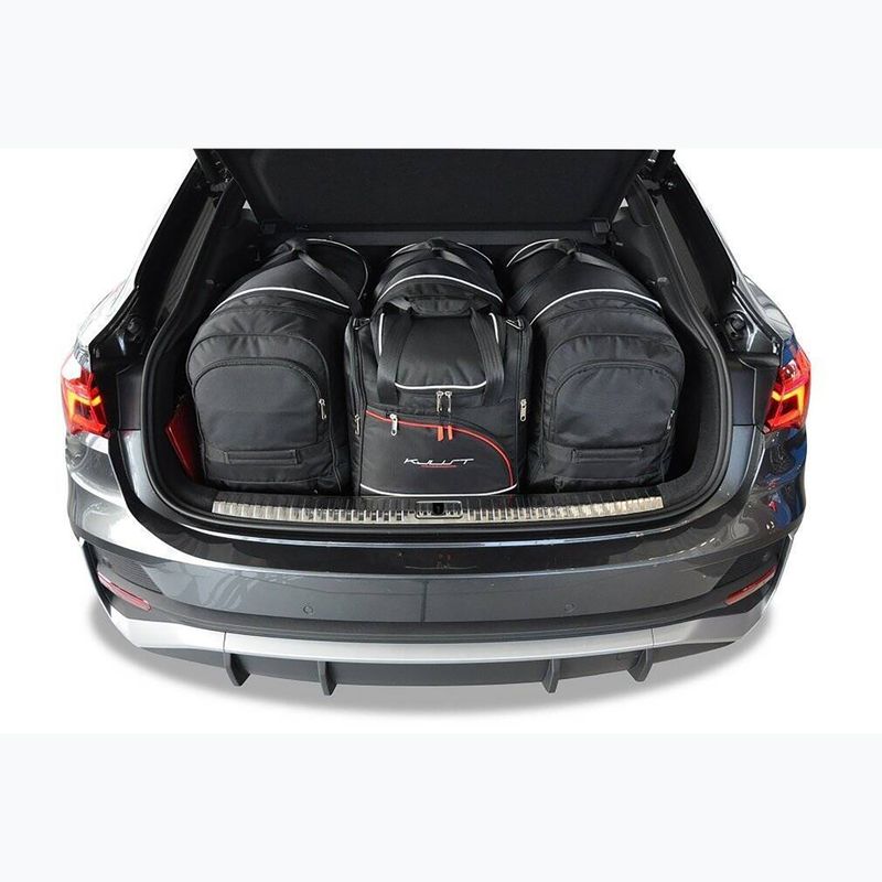 KJUST Audi Q3 Sportback boot bag set 2019+ 4 pcs black 17