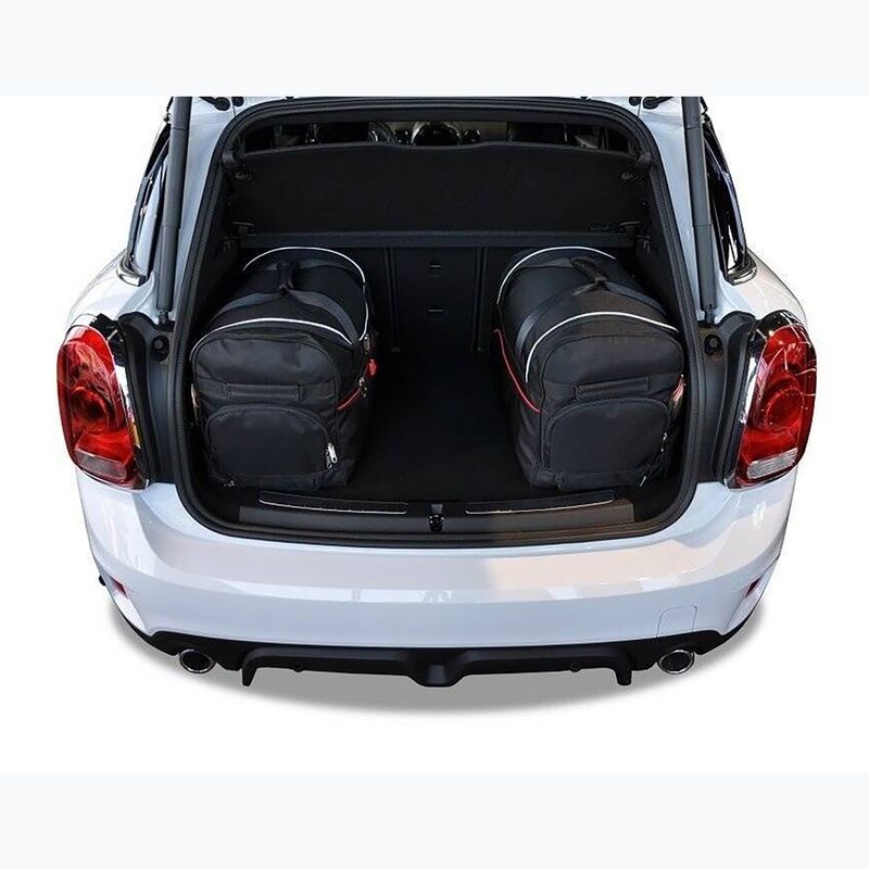 KJUST Mini Countryman Plug-In Hybrid 2017-2023 boot bag set 4 pcs black. 14