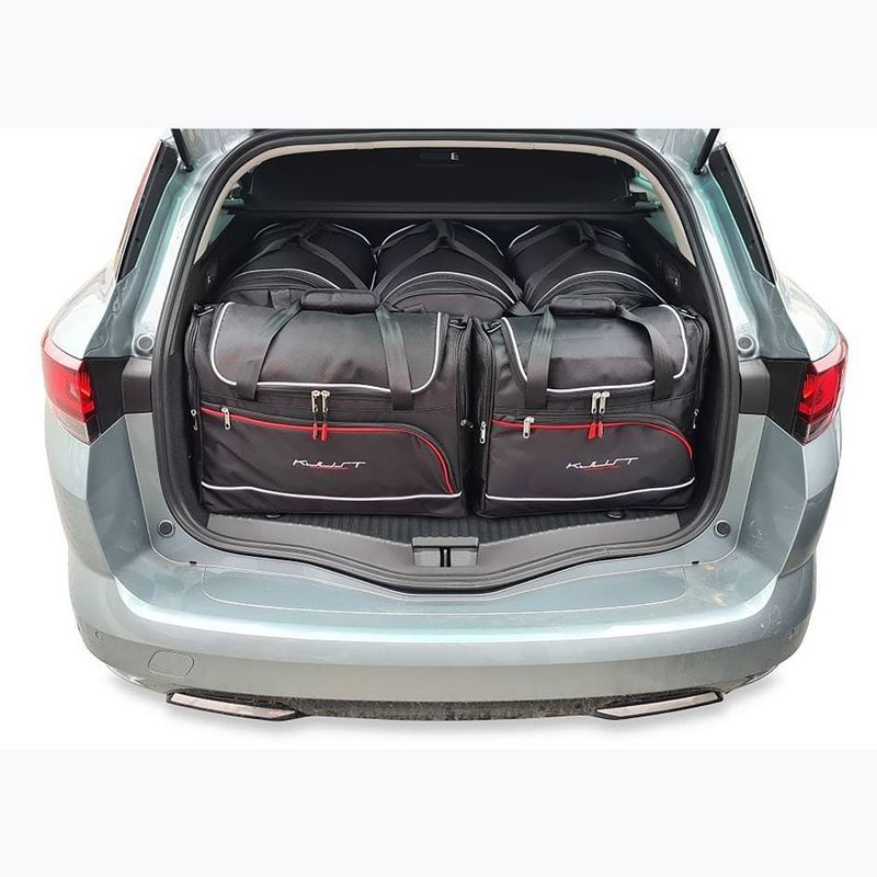 Trunk bag set KJUST Renault Megane Grandtour Plug-In Hybrid 2020+ 5 pcs. black 11