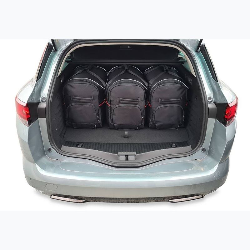 Trunk bag set KJUST Renault Megane Grandtour Plug-In Hybrid 2020+ 5 pcs. black 13