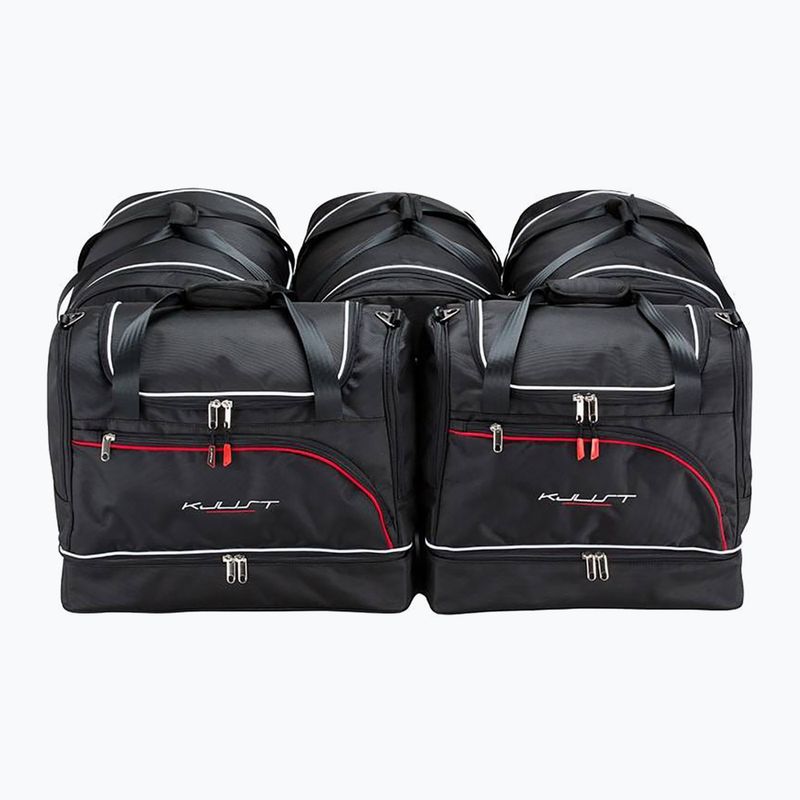 KJUST Maserati Quattroporte 2013+ 5 luggage rack bag set black. 2