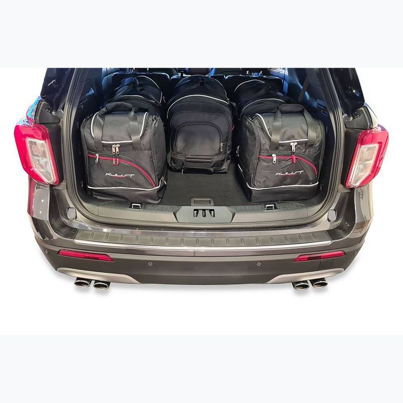 Trunk bag set KJUST Ford Explorer Phev 2020+ 6 pcs black 12