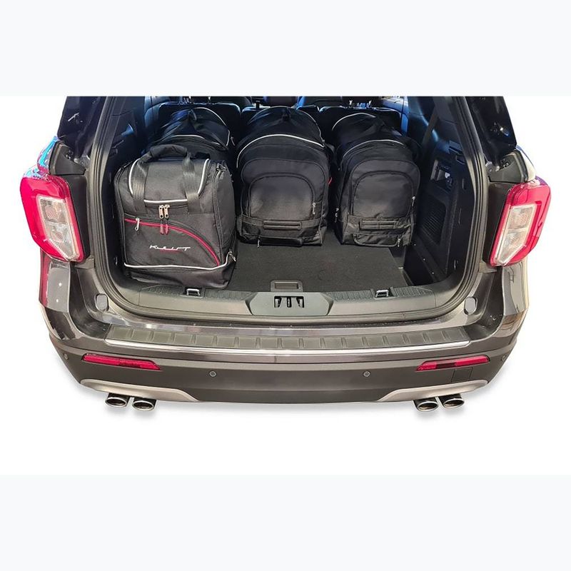 Trunk bag set KJUST Ford Explorer Phev 2020+ 6 pcs black 13