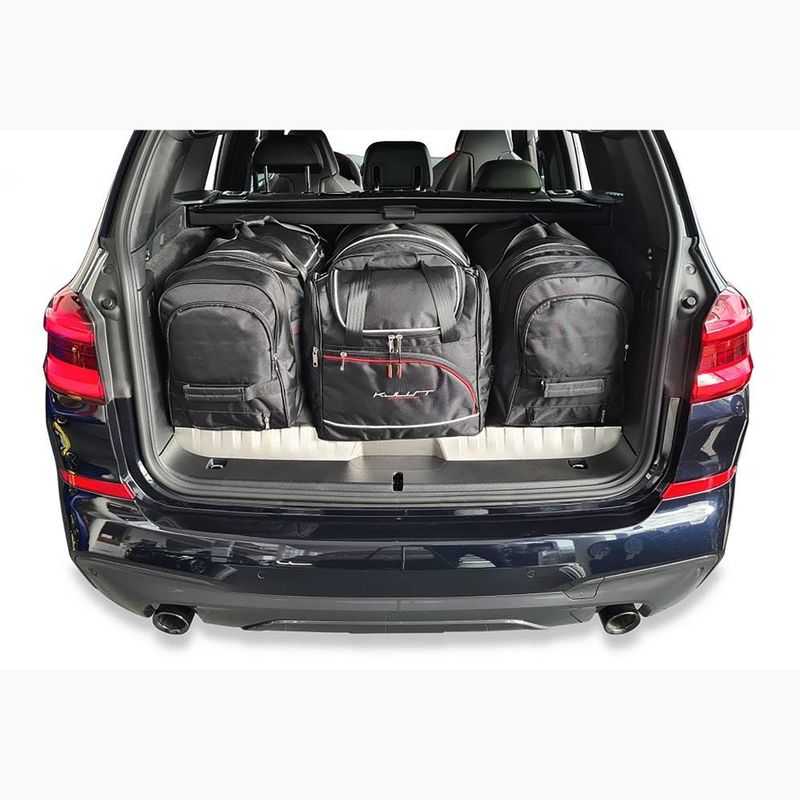 Trunk bag set KJUST BMW X3 Phev 2019+ 4 pcs black 14