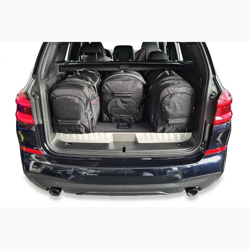 Trunk bag set KJUST BMW X3 Phev 2019+ 4 pcs black 15