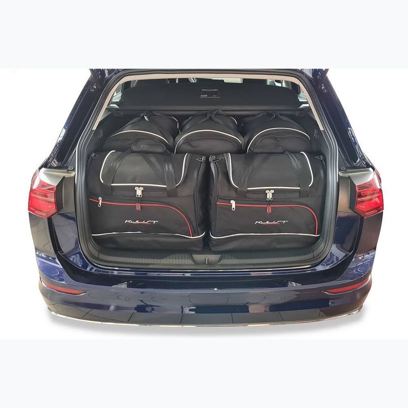 Trunk bag set KJUST Volkswagen Golf Variant 2020+ 5 pcs. black 15