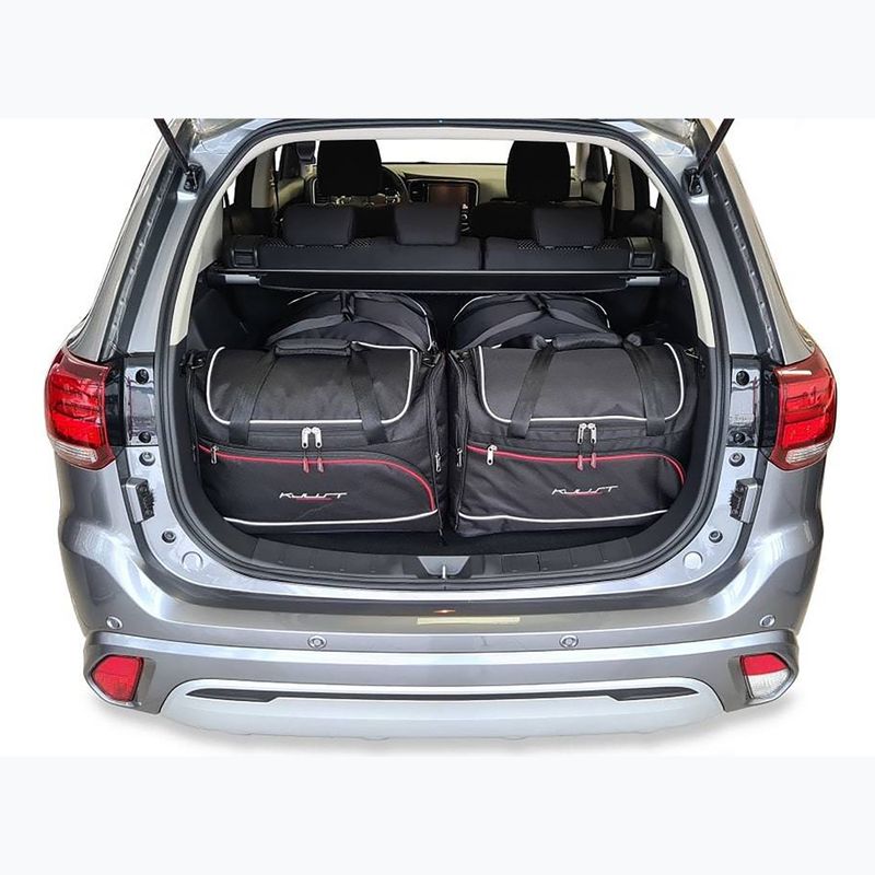 KJUST Mitsubishi Outlander Phev 2014-2022 boot bag set 4 pcs black. 11