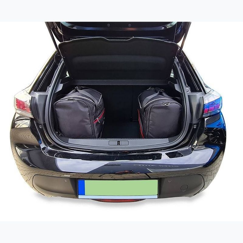 Trunk bag set KJUST Peugeot E-208 2019+ 3 pcs. black 10