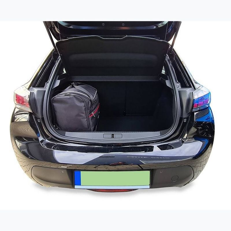 Trunk bag set KJUST Peugeot E-208 2019+ 3 pcs. black 11