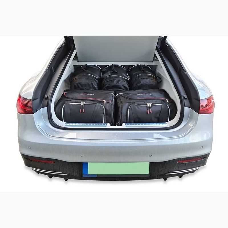 KJUST Mercedes-Benz Eqs 2021+ luggage compartment bag set 5 pcs. black 11