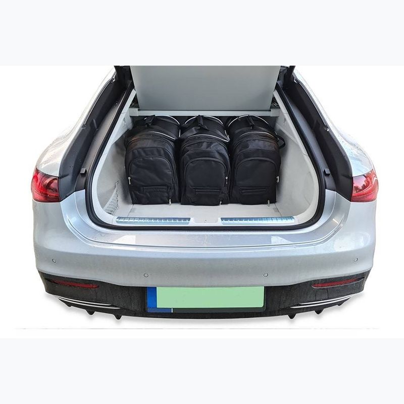 KJUST Mercedes-Benz Eqs 2021+ luggage compartment bag set 5 pcs. black 13