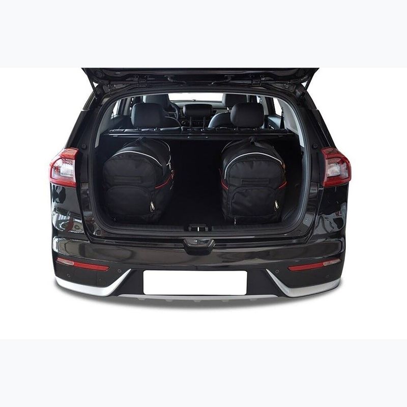 Trunk bag set KJUST Kia E-Niro 2020+ 3 pcs black 12
