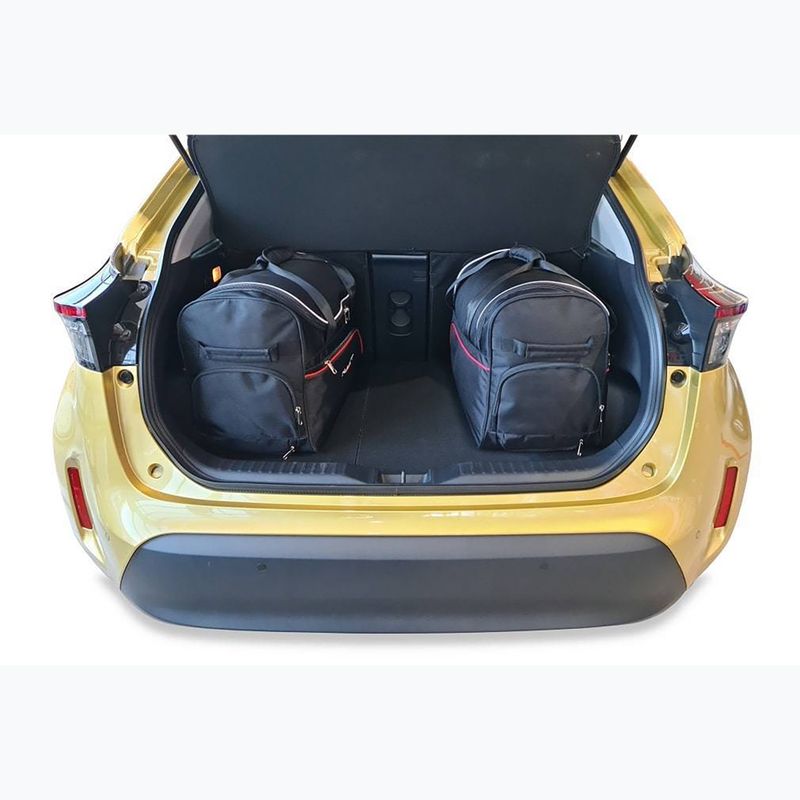 Trunk bag set KJHUST Toyota Yaris Cross 2020+ 4 pcs. black 14