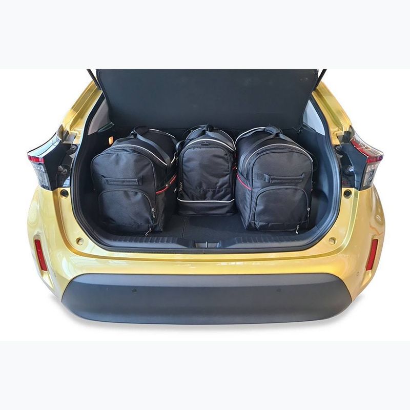 Trunk bag set KJUST Toyota Yaris Cross 2020+ 4 pcs. black 17