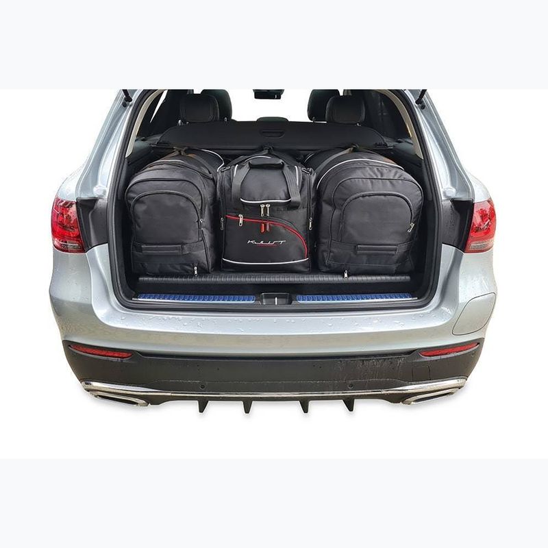 KJUST Mercedes-Benz Glc Phev luggage rack bag set 2019-2022 4 pcs black. 12